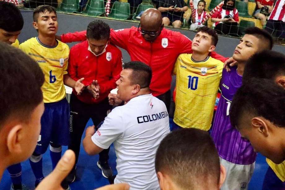Selección de Colombia sub 15 de Fútbol de Salón.