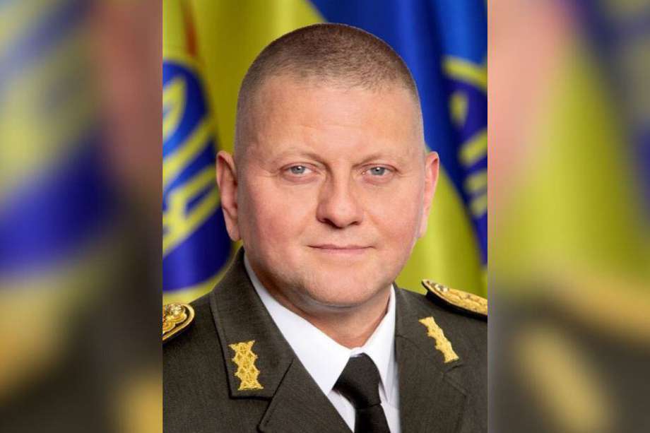 El general Valeri Zaluzhnyi, Comandante en Jefe de las Fuerzas Armadas de Ucrania.