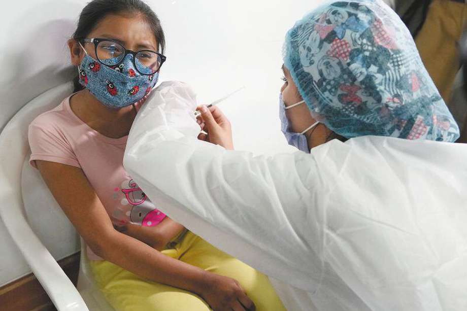  A finales de octubre el ministerio de Salud aprobó la administración de la vacuna de Sinovac para niños entre 3 y 11 años.  / Associated Press