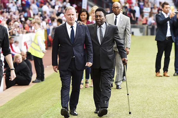 Así cambió físicamente el exjugador de fútbol Pelé con el paso de los años. ‘El rey’ murió batallando contra un cáncer de colon.Getty Images