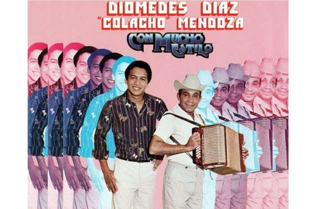 Canciones con el acordeón de “Colacho” Mendoza y la voz de Diomedes Díaz
