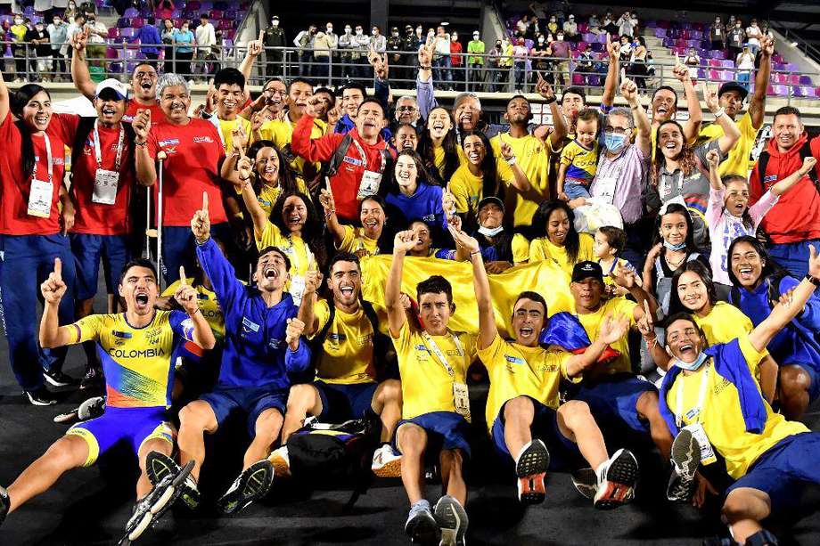 La selección de Colombia ganó 59 medallas, 33 de ellas doradas,  en la cita de Ibagué 2021.