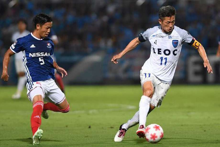 Miura juega en el Yokohama FC.