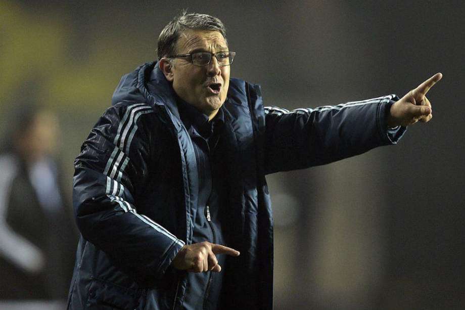 Gerardo Martino, entrenador del seleccionado argentino. Foto: AFP