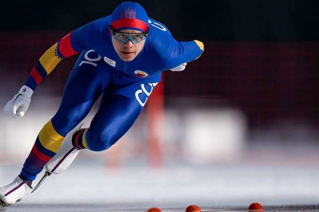 Este es Diego Amaya, el primer colombiano en ganar una medalla olímpica en patinaje