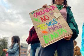 25N en Bogotá: los miedos y las esperanzas detrás de las movilizaciones feministas