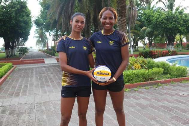San Salvador 2023: Colombia arrancó con victoria en el voleibol playa