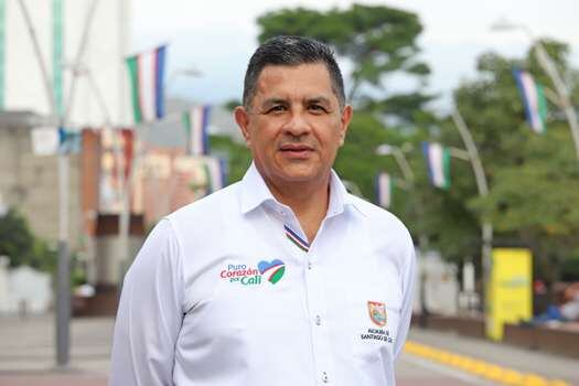 Alcalde del Distrito de Santiago de Cali, Jorge Iván Ospina.