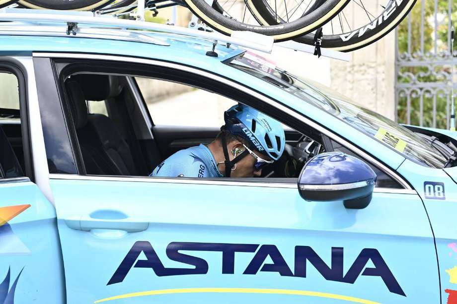 Miguel Ángel López fue despedido del Astana por su presunta relación en el caso Maynar. El ciclista niega cualquier vínculo. 