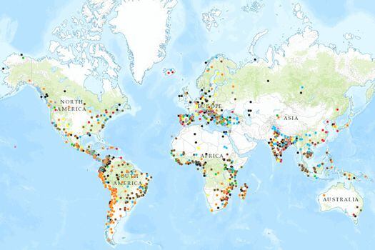 El mapa de conflictos ambientales es elaborado por 23 organizaciones.
