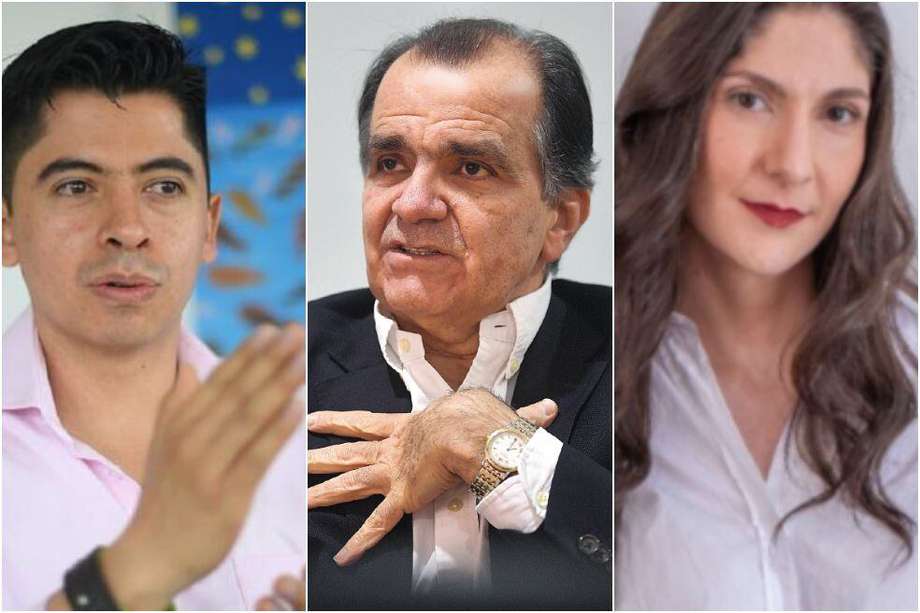 Ariel Ávila, Óscar Iván Zuluaga, y Juanita Cataño: protagonistas de los osos electorales.