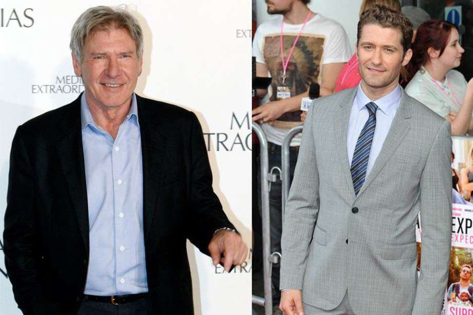 Los actores Harrison Ford y Matthew Morrison. / Bang Showbiz y Efe