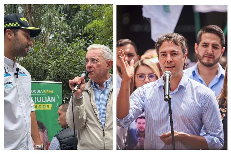 El expresidente Álvaro Uribe se refirió de manera jocosa a la pelea que tuvo el concejal Sebastián López y el alcalde de Medellín, Daniel Quintero.