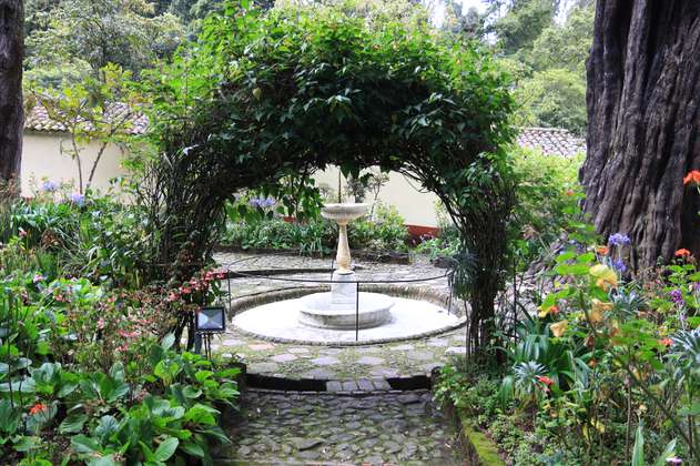 Colombia declaró patrimonio el jardín de la Casa Quinta de Bolívar