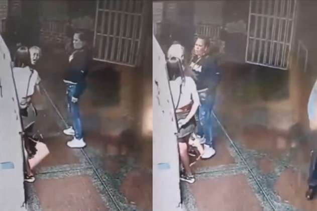 Capturaron a ladronas que robaron a mujer bajo la mirada de celador en Bucaramanga