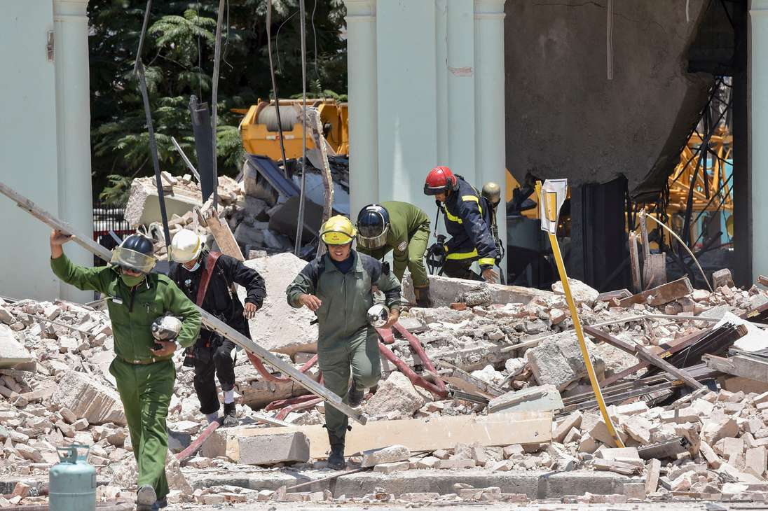 Así quedó el Hotel Saratoga en Cuba tras explosión que deja al menos 18 muertos
