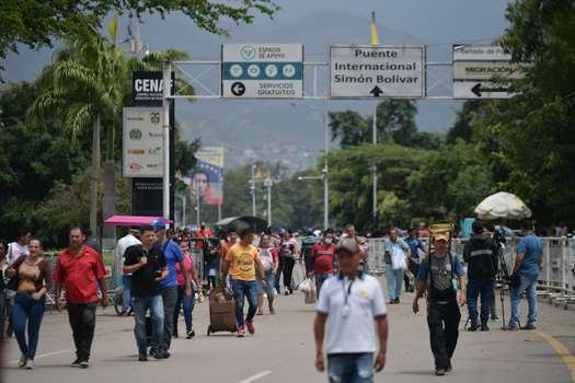 Migración en la frontera entre Colombia y Venezuela
