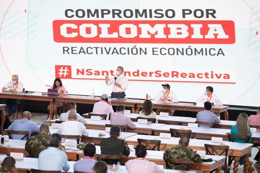 Compromiso por Colombia es el nuevo formato de los talleres Construyendo País. En esta ocasión, el presidente visitó Norte de Santander.