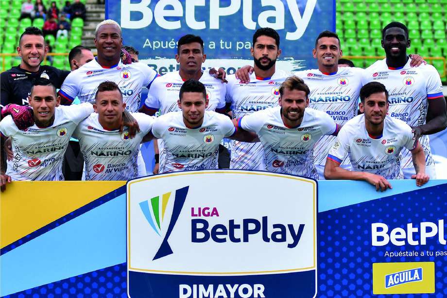 Deportivo Pasto, líder del campeonato colombiano por encima de Millonarios. // Dimayor