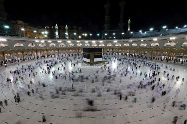Las fotos que deja el segundo día de la peregrinación de los musulmanes a La Meca