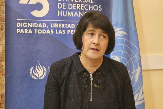 Siobhán Mullally, relatora especial de las Naciones Unidas sobre la trata de personas, estuvo de visita oficial en Colombia del 22 al 30 de mayo de 2023.