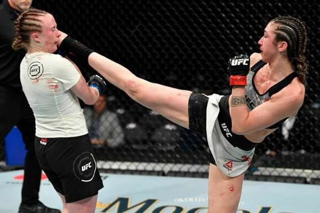 Sabina Mazo derrotó a JJ Aldrich en el UFC 246: McGregor vs. Cerrone