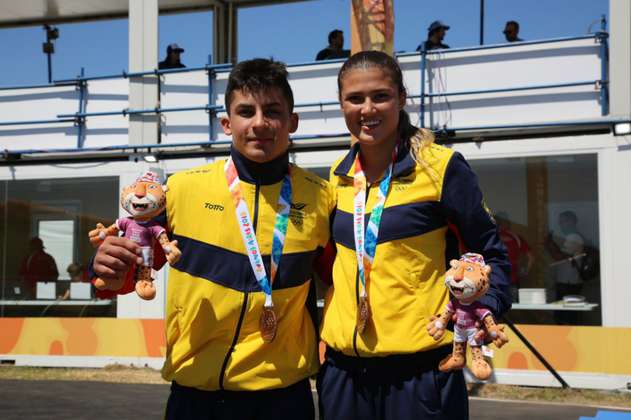 Colombia obtuvo medalla de bronce en BMX en los Olímpicos de la Juventud