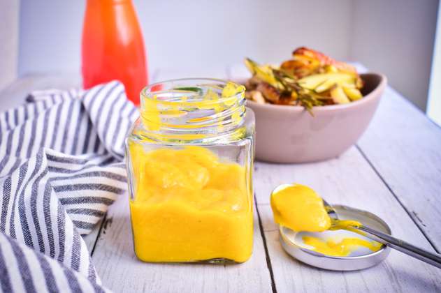 Aquí está la receta que buscabas: una deliciosa y apetitosa salsa de mango