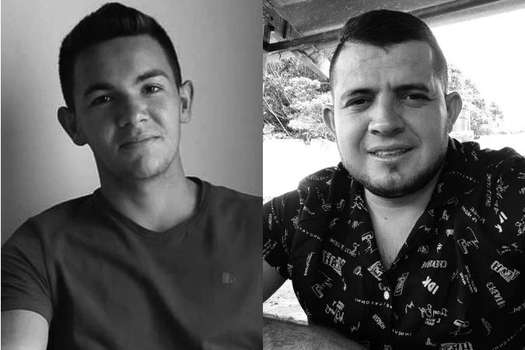 Las víctimas fueron identificadas como Andrey Guerrero y Yesid Amaya.