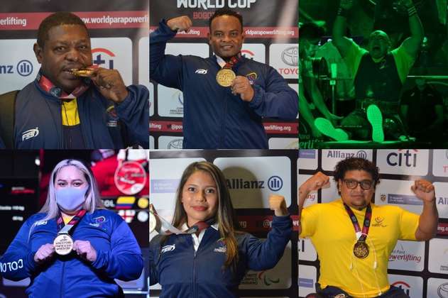 Colombia cerró el Mundial de ‘Parapowerlifting’ con seis medallas de oro