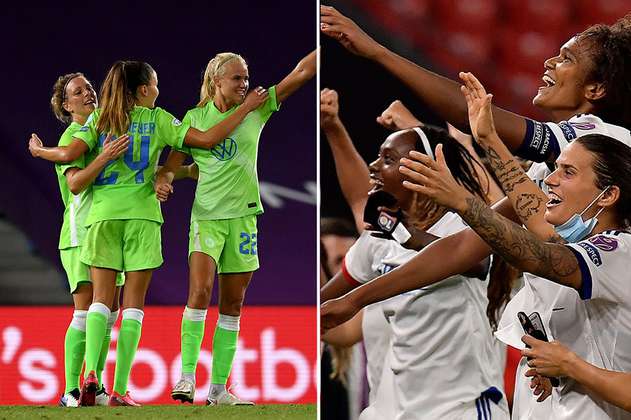 Liga de Campeones Femenina: la técnica de Wolfsburgo y el poder goleador de Olimpique de Lyon