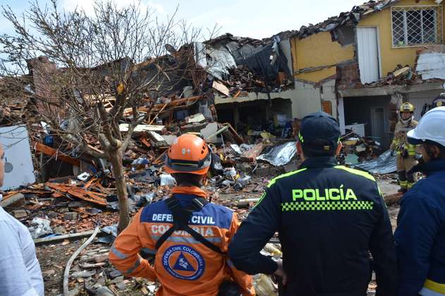 Explosión en Rionegro habría sido en una bodega clandestina de pólvora