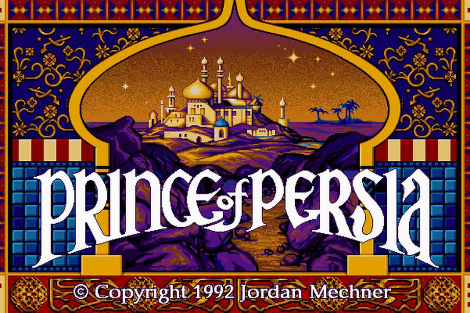 Portada del primer juego de Prince of Persia de 1989.