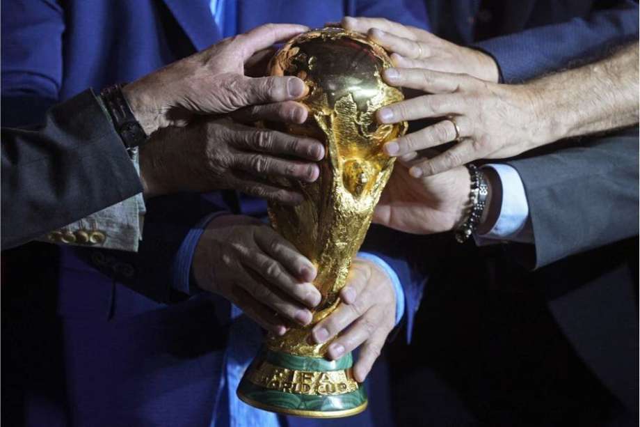 El trofeo que todos quieren, la Copa del Mundo.