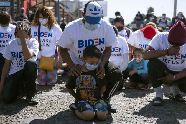 La llegada de miles de menores solos a EE. UU., primer reto para Biden en la frontera