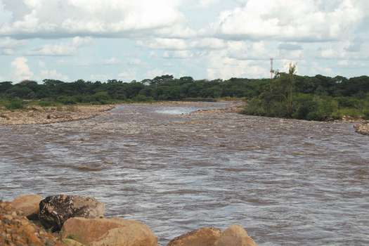 Imagen del río Cravo Sur, uno de los cuatro con mayor caudal en Casanare. 