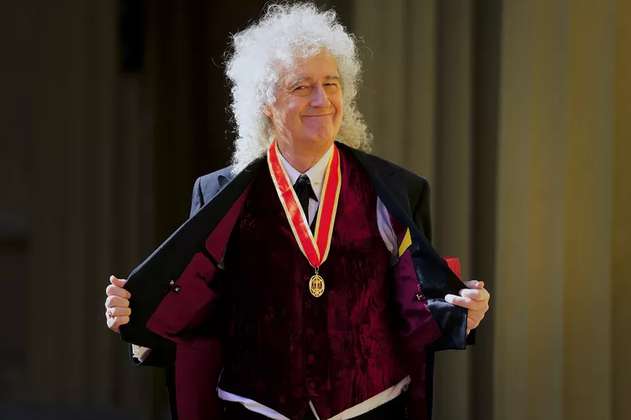 Brian May fue nombrado Caballero de la Orden del Imperio Británico, ¿por qué?