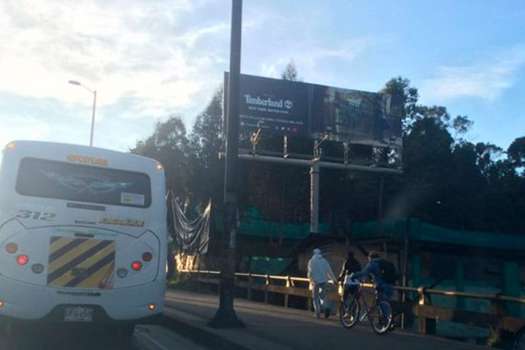 Sur de Bogotá, el más afectado por el paro de transportadores