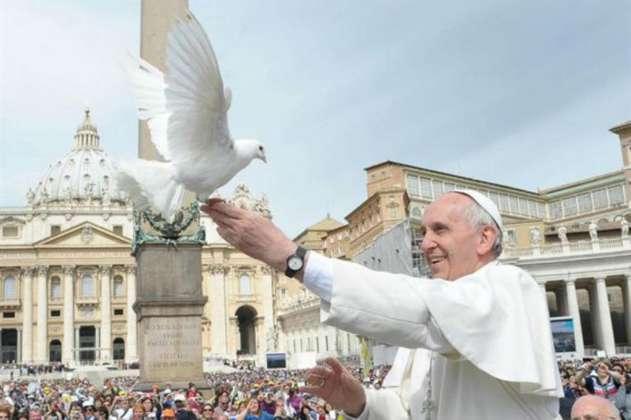 Papa propone para el jueves "un minuto de paz" por el mundo
