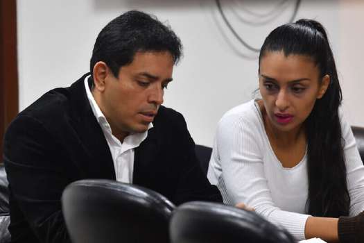 Óscar Julián Bermeo y Ana Cristina Solarte. / Óscar Pérez- El Espectador