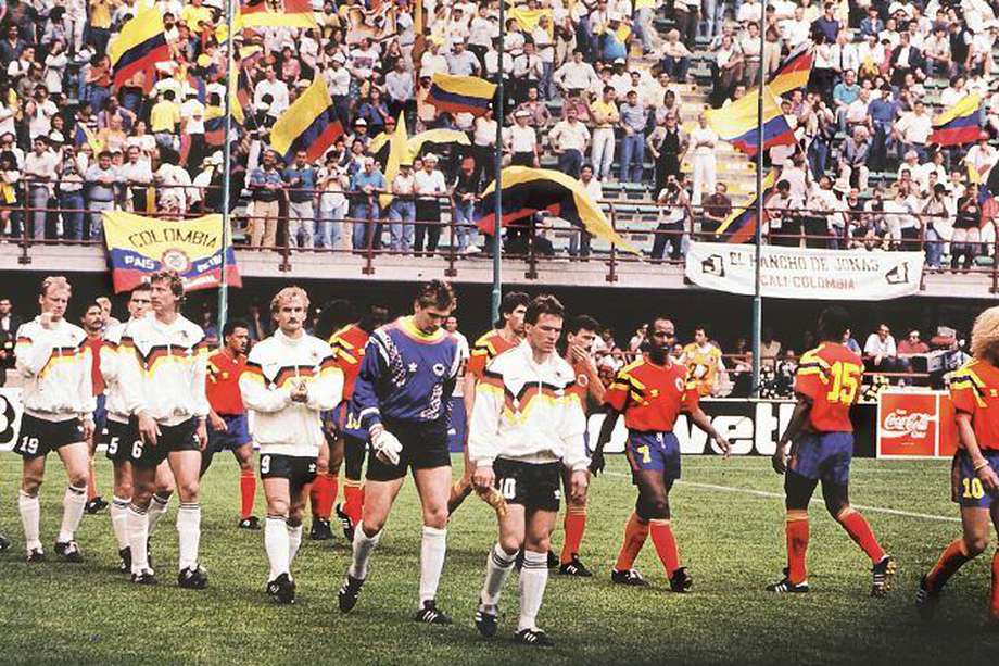 Colombia empató con Alemania en un mítico partido del Mundial del 90. 