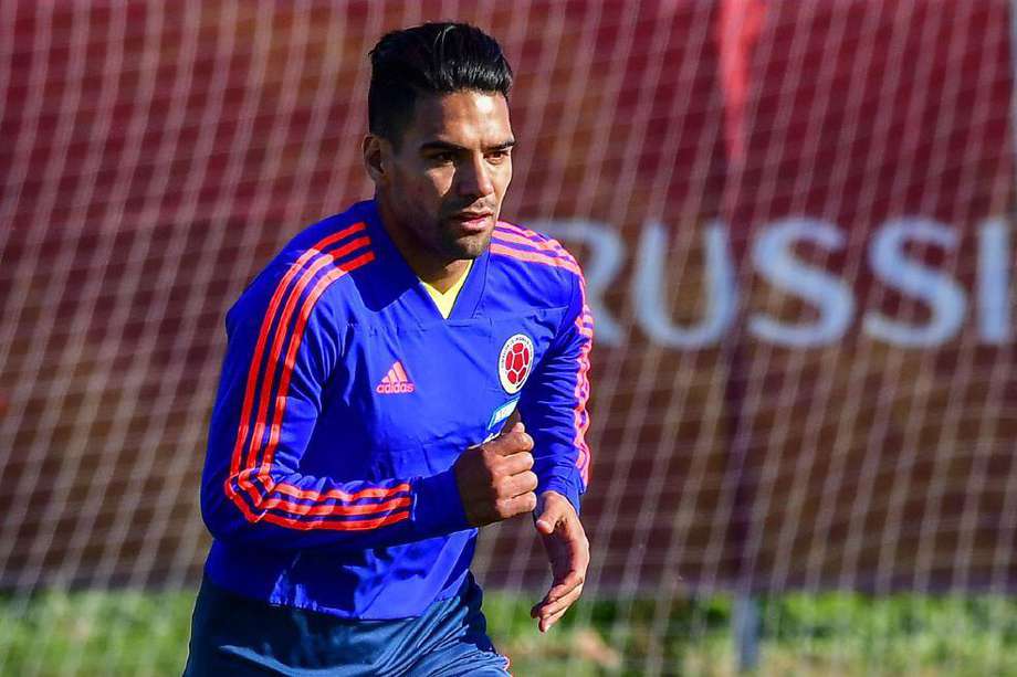 Falcao García es el capitán de la selección de Colombia 
 / AFP / LUIS ACOSTA
