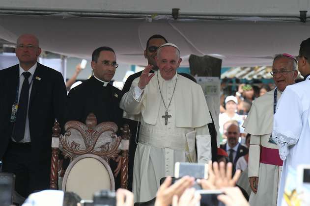 Cartagena le da una bienvenida musical al papa Francisco