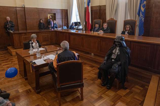 Darth Vader fue condenado en un juicio pedagógico en Valparaíso, Chile