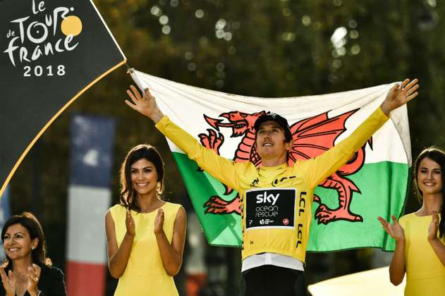 Geraint Thomas es el nuevo campeón del Tour de Francia