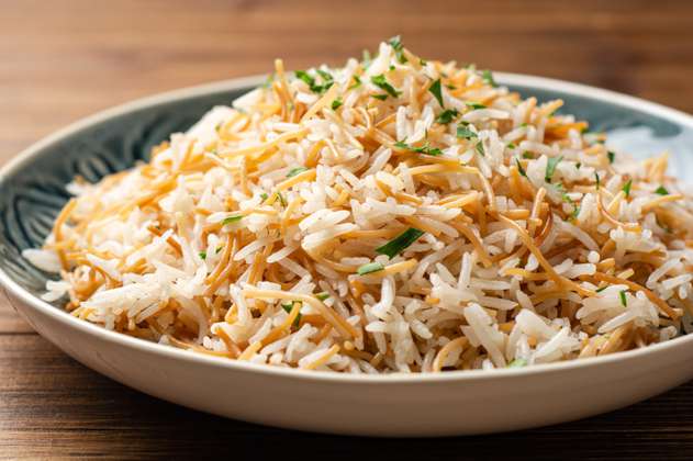 ¿Cómo preparar arroz con fideos o arroz de palito?