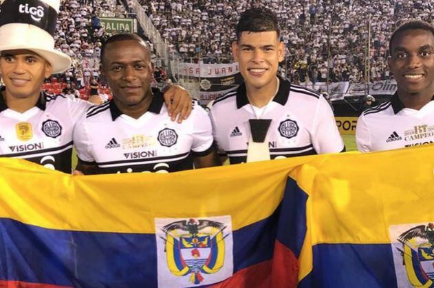 El Olimpia de los cuatro colombianos salió campeón en Paraguay