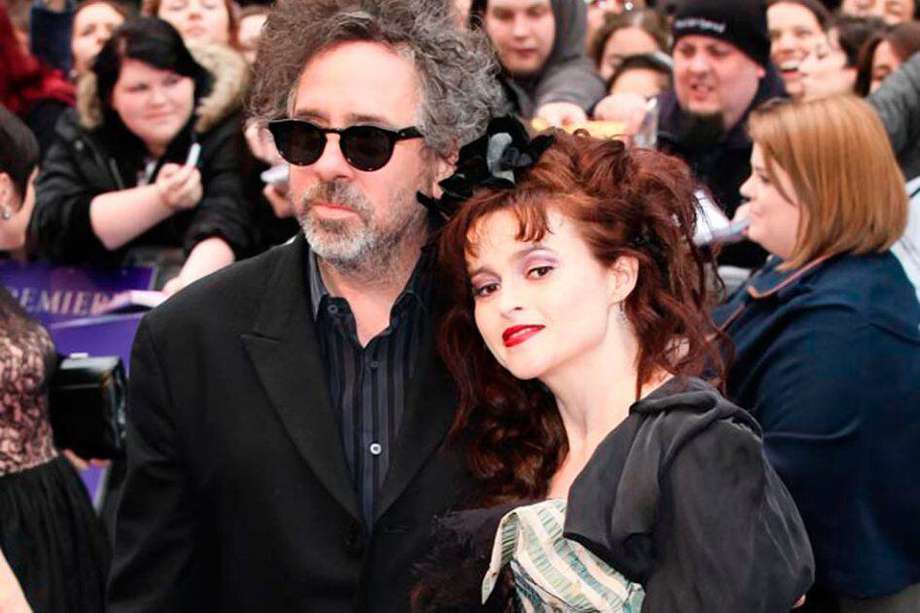 Helena Bonham Carter y Tim Burton. / Bang Showbiz