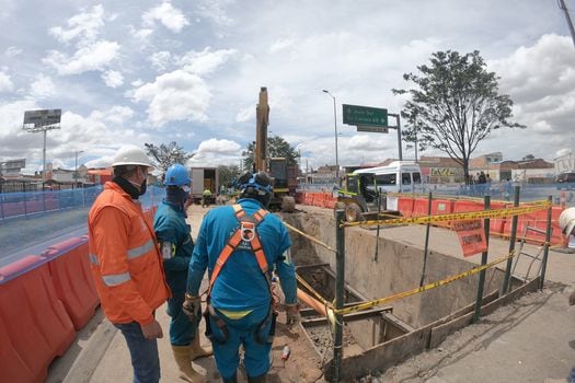 En la Avenida Boyacá con Primero de Mayo las obras terminarán en diciembre.