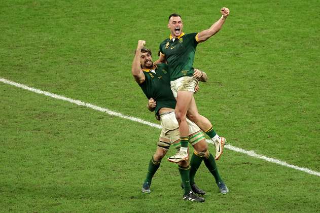 Sudáfrica logra su cuarto título mundial de rugby tras vencer a Nueva Zelanda